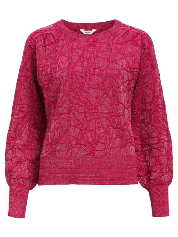 Dame OBJECT STRIKKET PULLOVER
