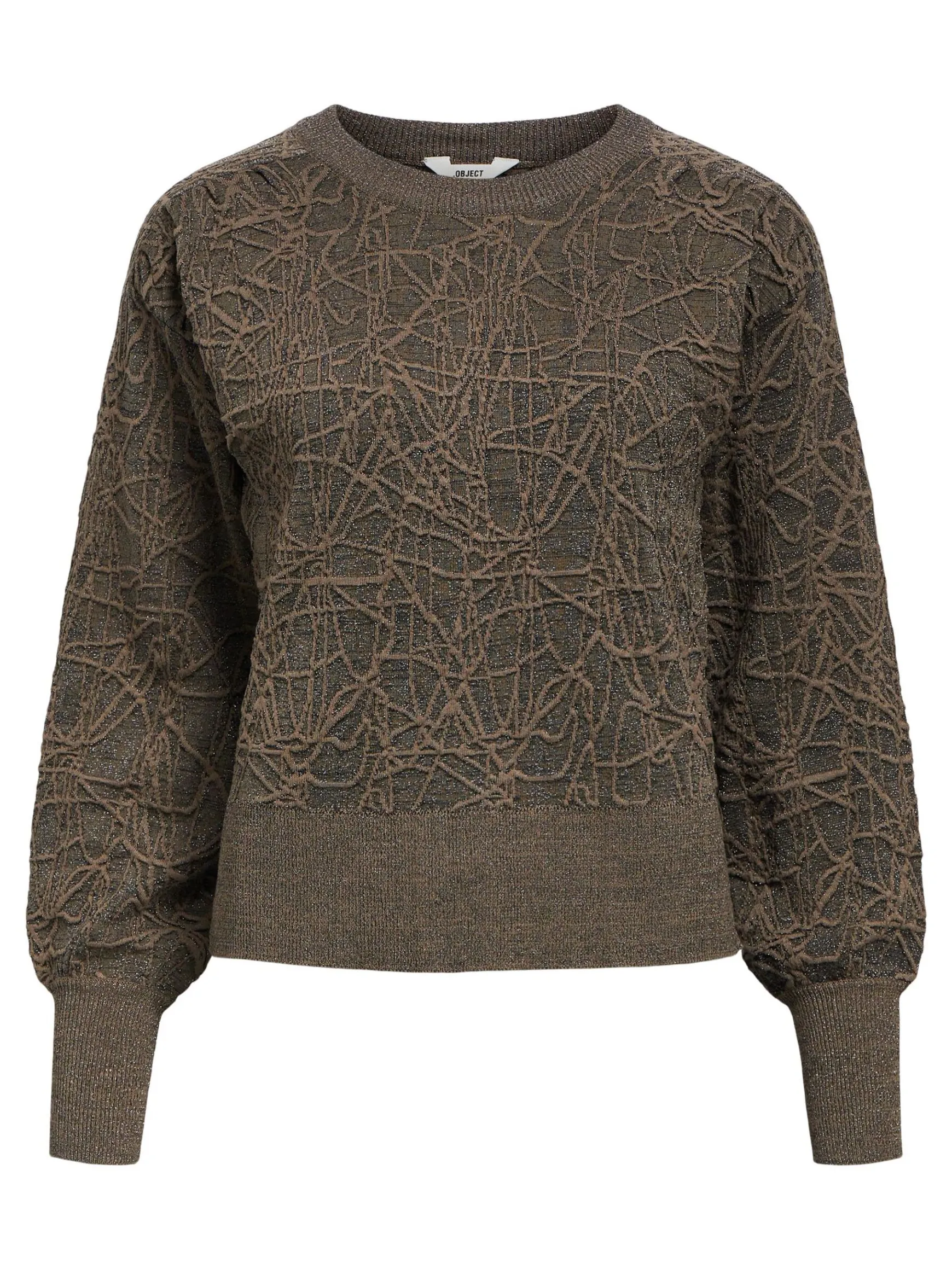Dame OBJECT STRIKKET PULLOVER