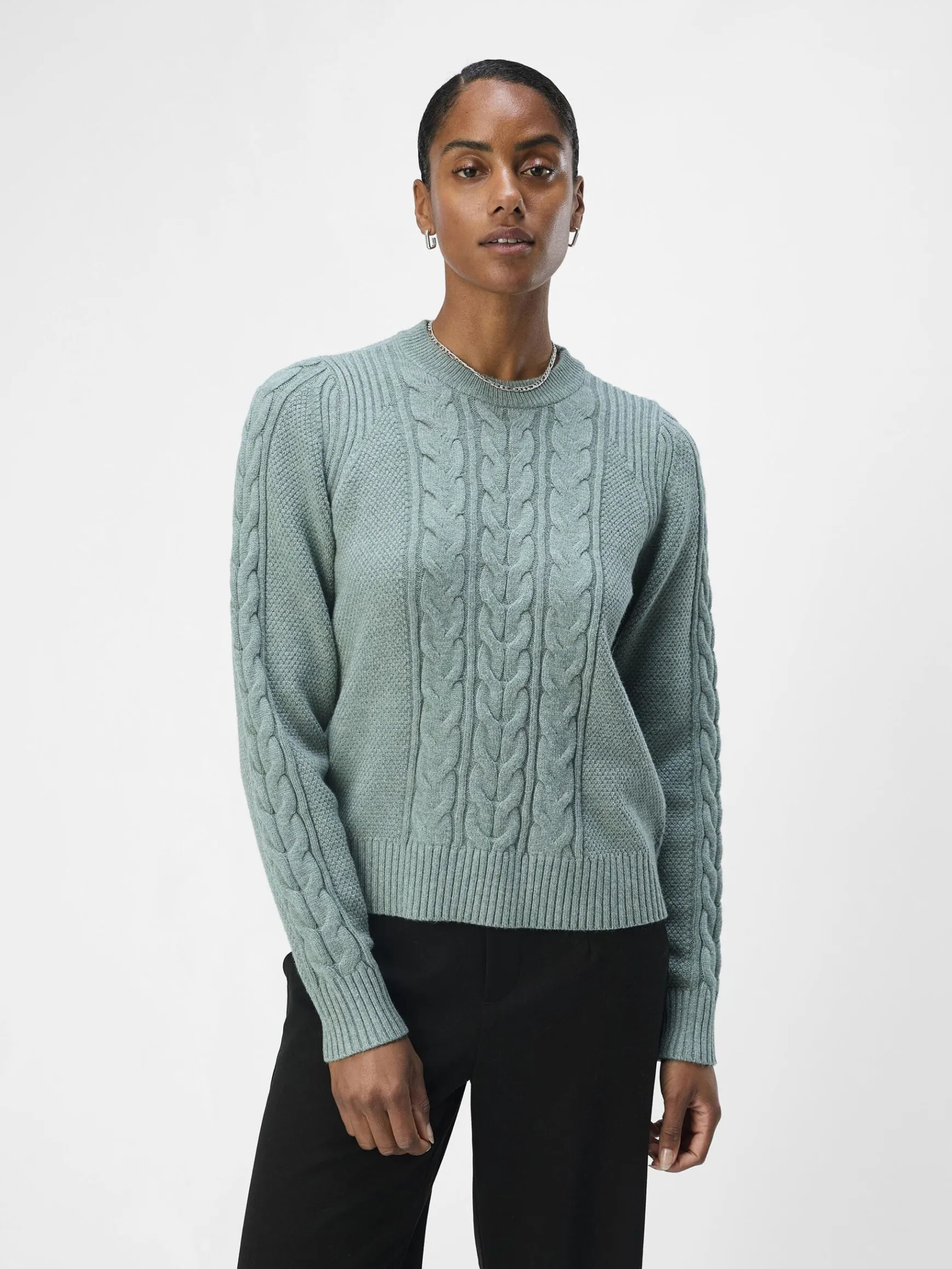 Dame OBJECT STRIKKET PULLOVER