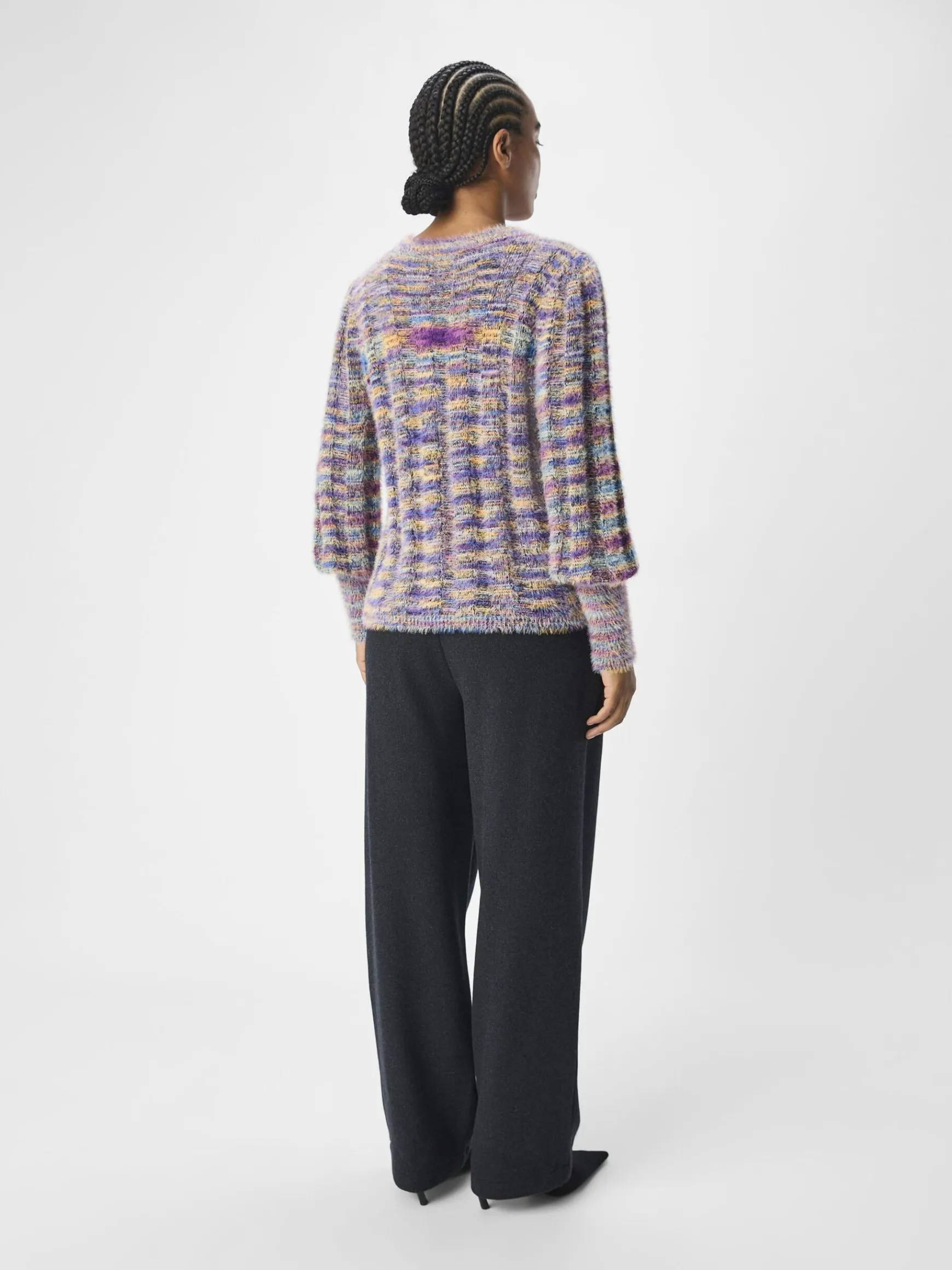 Dame OBJECT STRIKKET PULLOVER