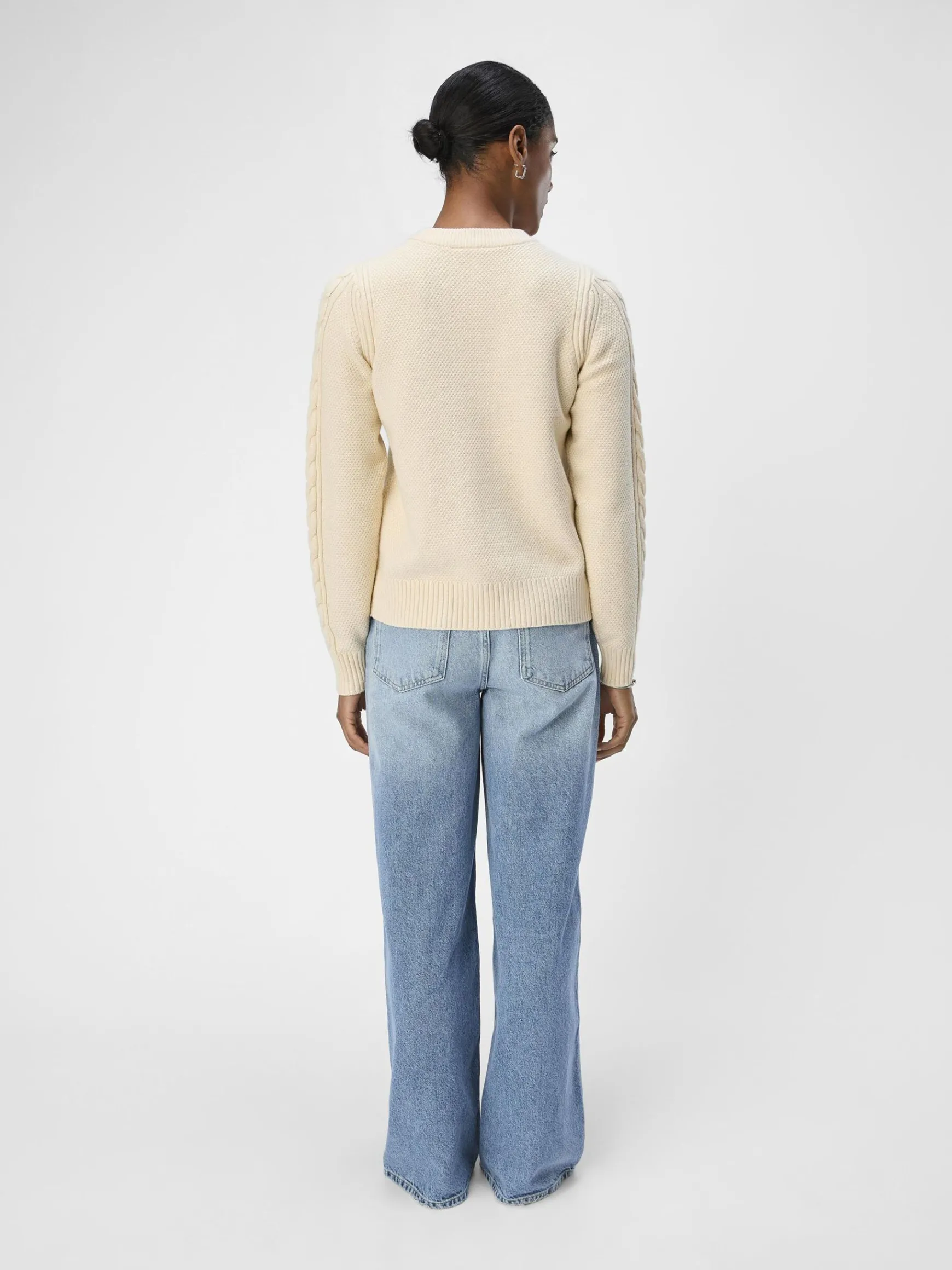 Dame OBJECT STRIKKET PULLOVER