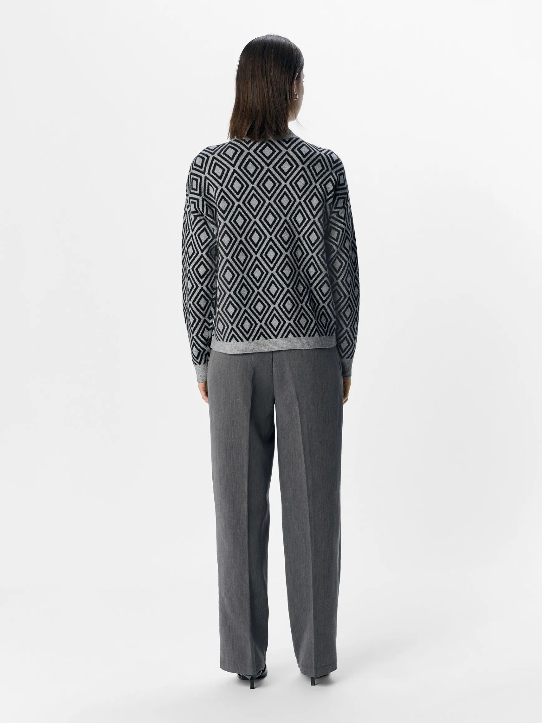 Dame OBJECT STRIKKET PULLOVER