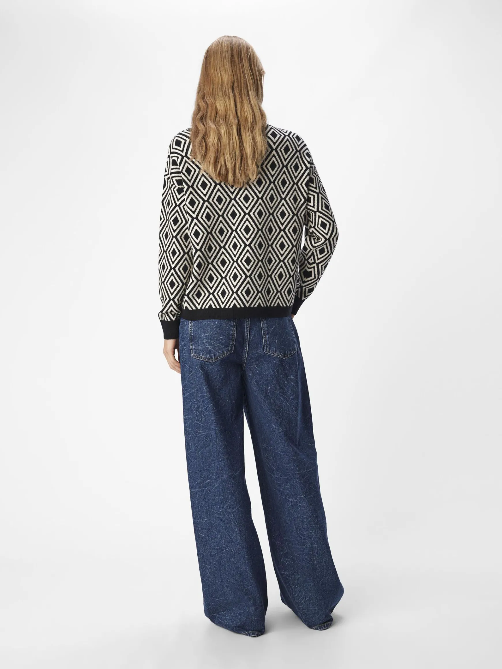 Dame OBJECT STRIKKET PULLOVER