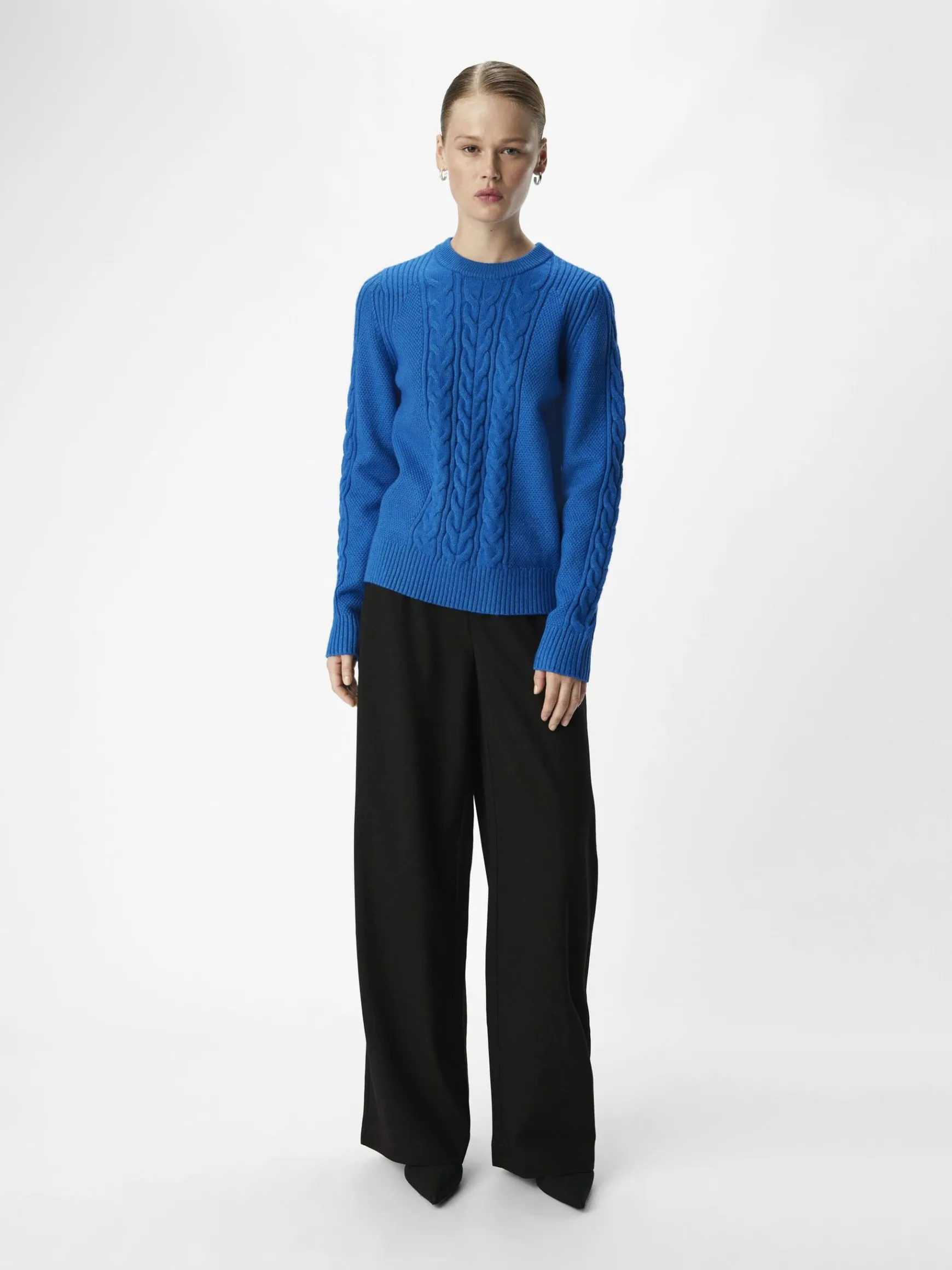 Dame OBJECT STRIKKET PULLOVER