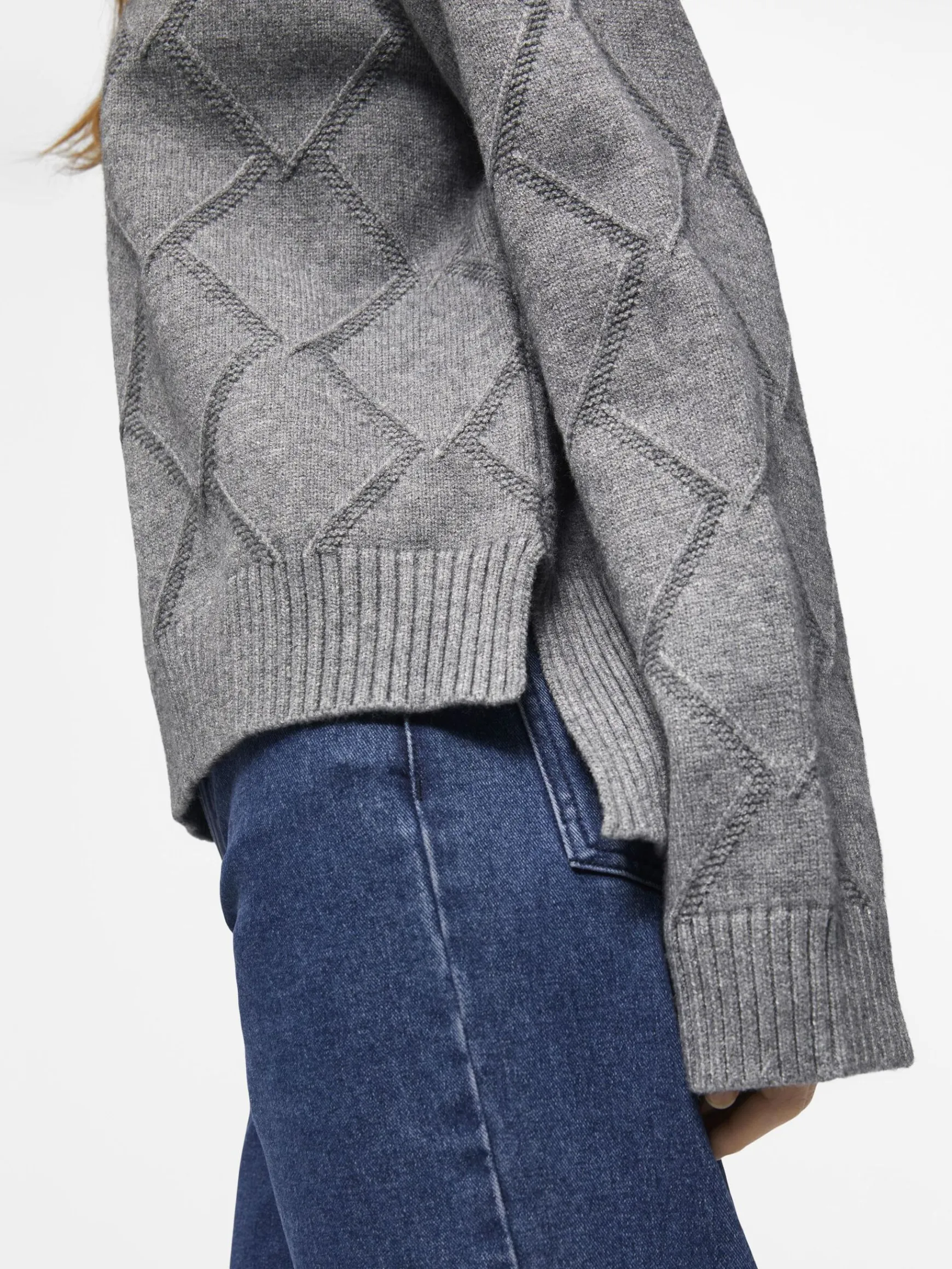 Dame OBJECT STRIKKET PULLOVER