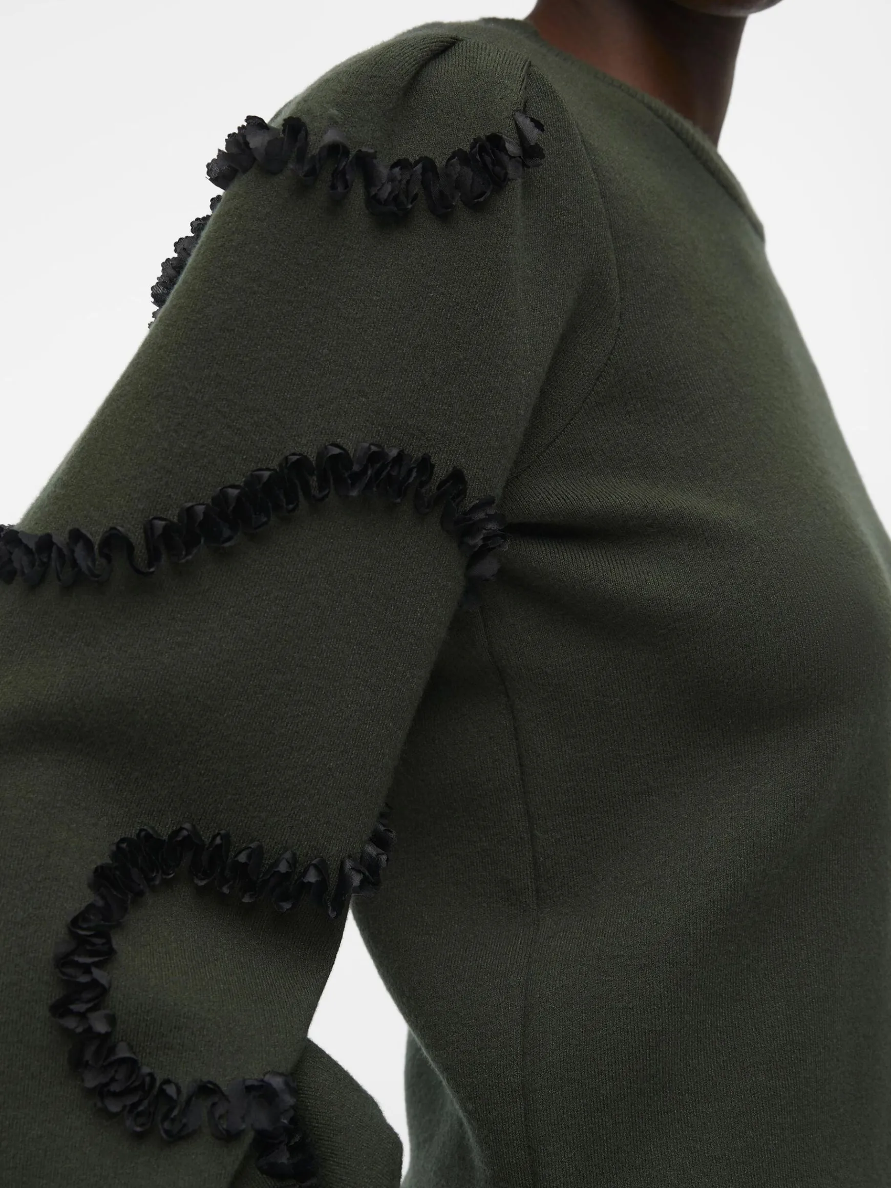 Dame OBJECT STRIKKET PULLOVER