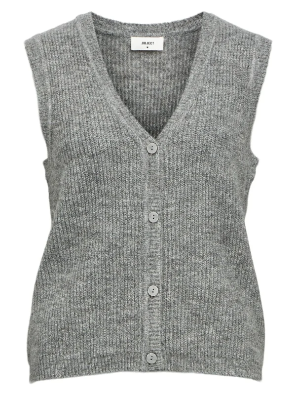 Dame OBJECT STRIKKET VEST