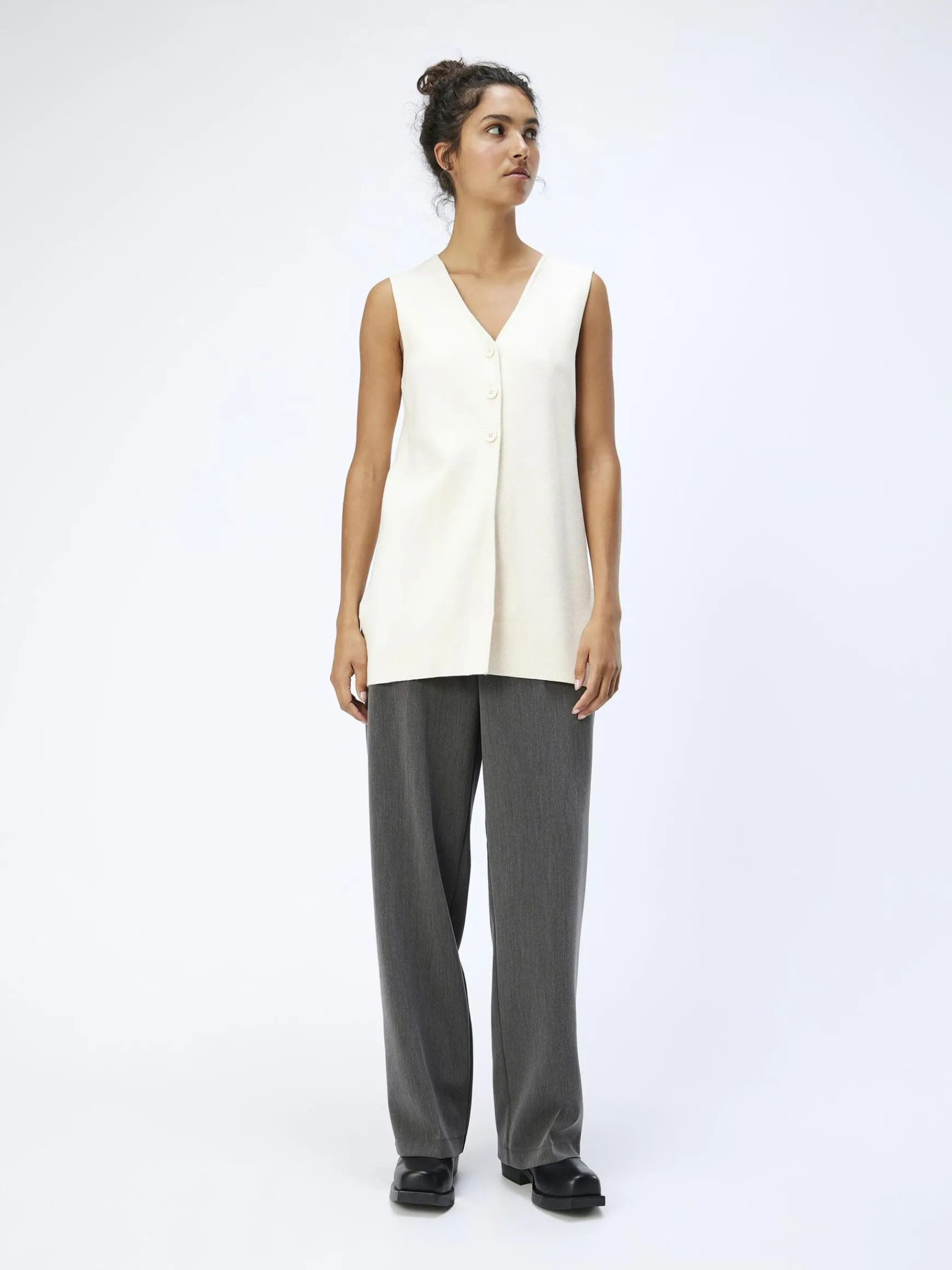 Dame OBJECT STRIKKET VEST