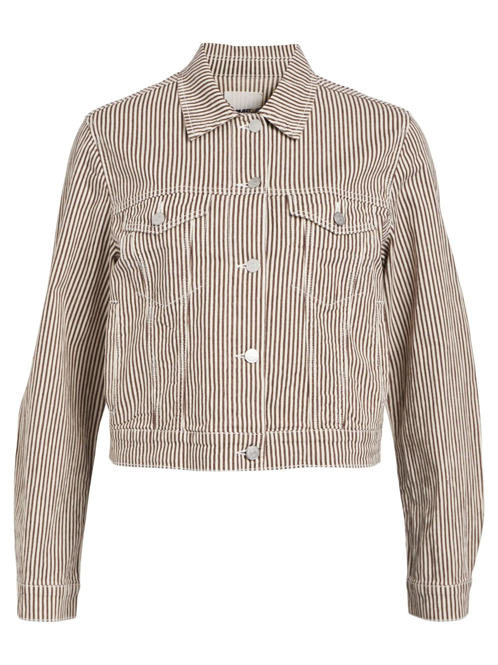 Dame OBJECT TWILL KORT JAKKE