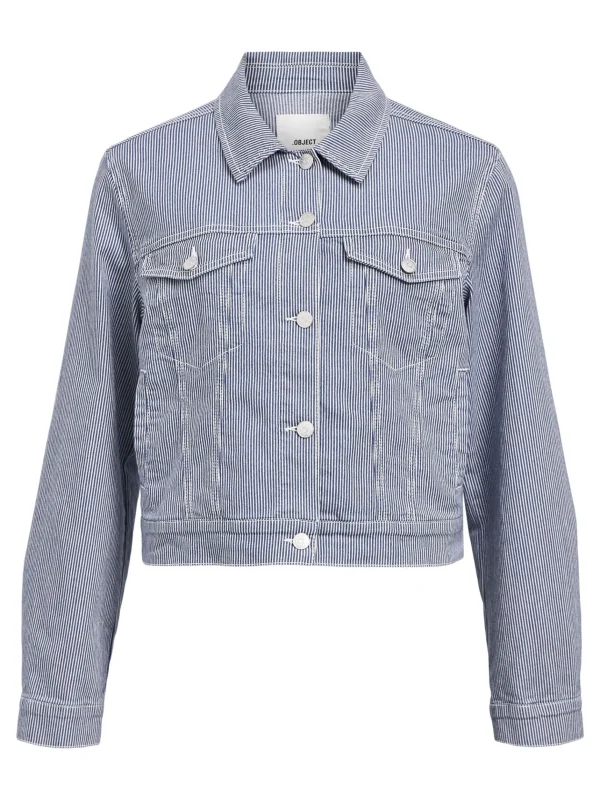 Dame OBJECT TWILL KORT JAKKE