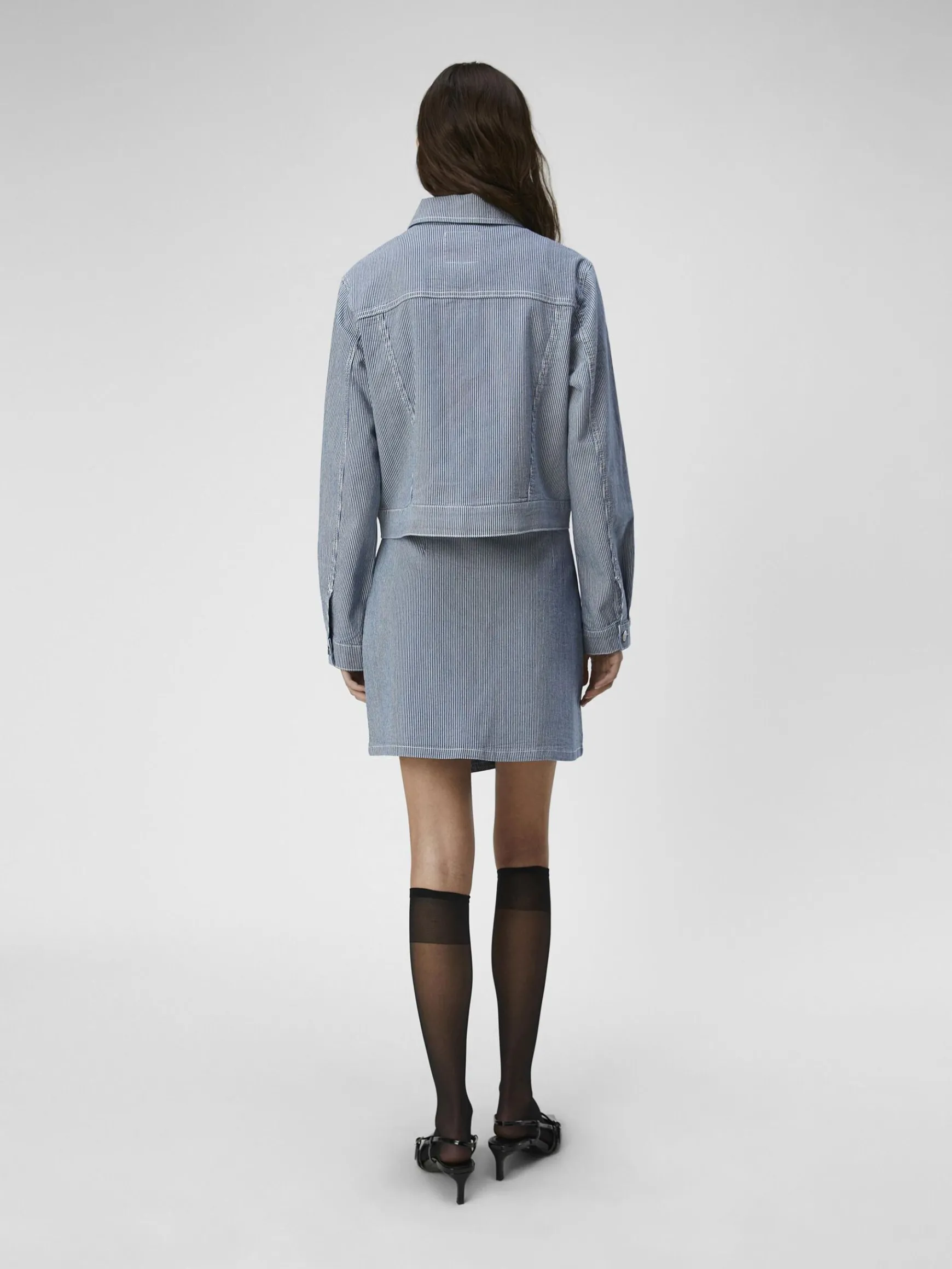 Dame OBJECT TWILL KORT JAKKE