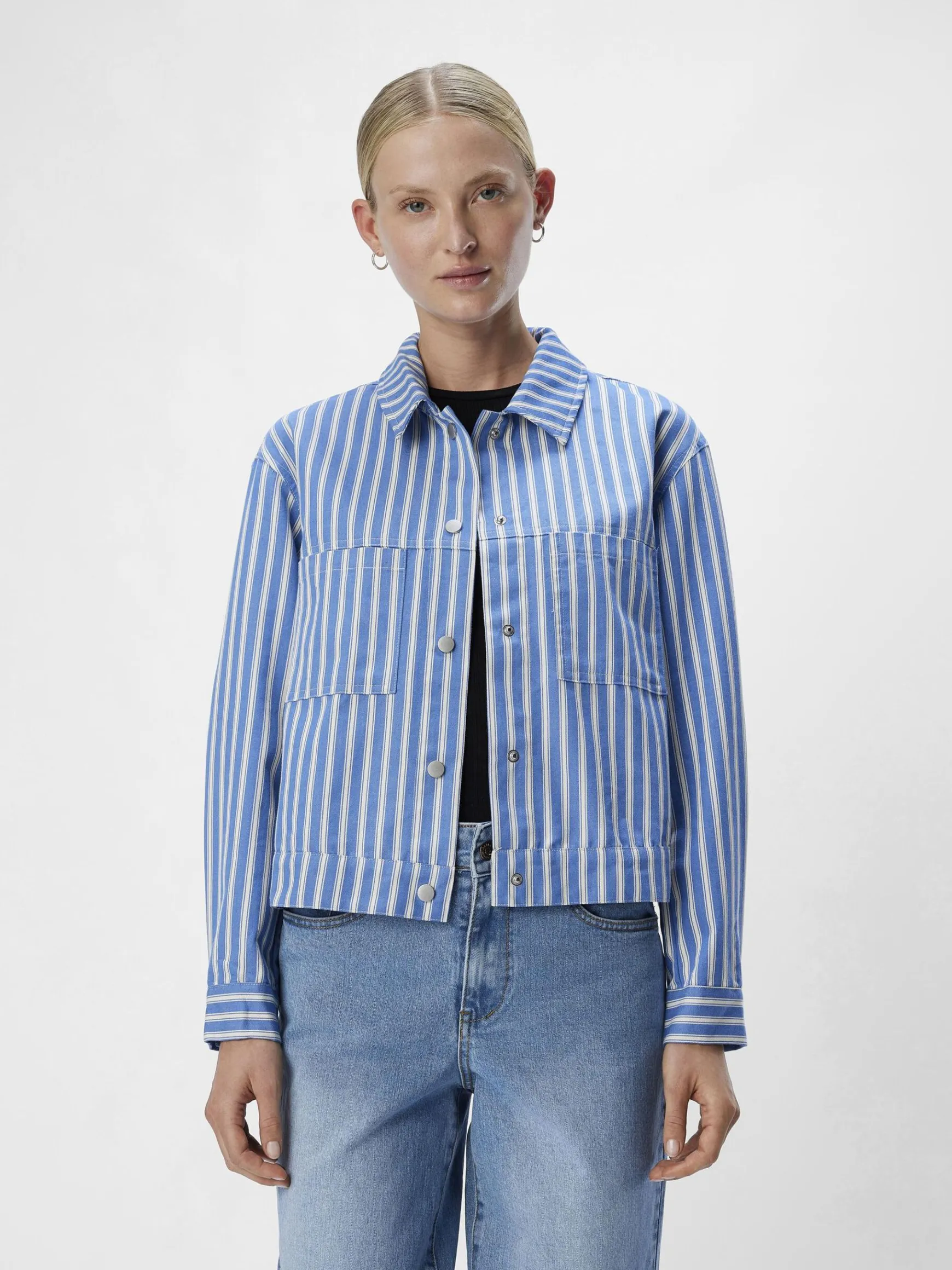 Dame OBJECT TWILL SKJORTE