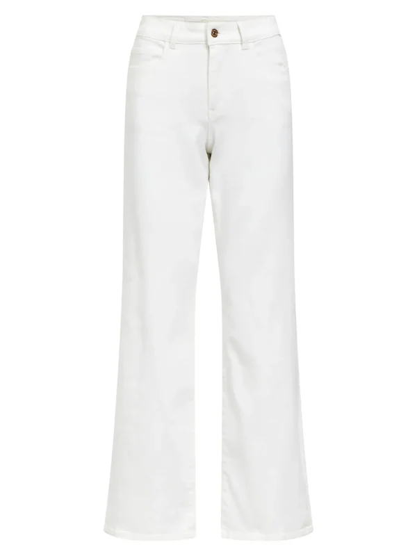 Dame OBJECT TWILL WIDE FIT JEANS