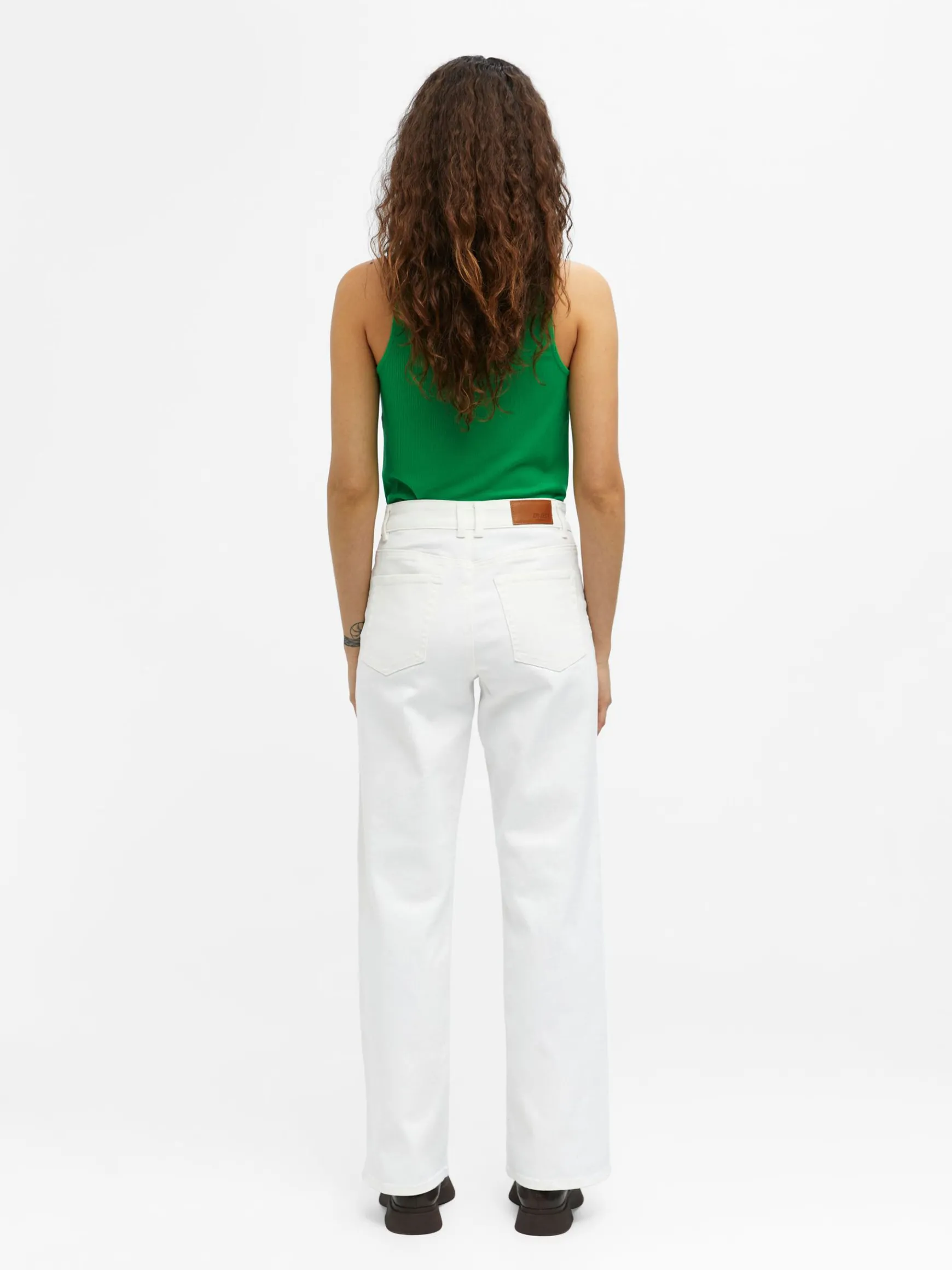 Dame OBJECT TWILL WIDE FIT JEANS