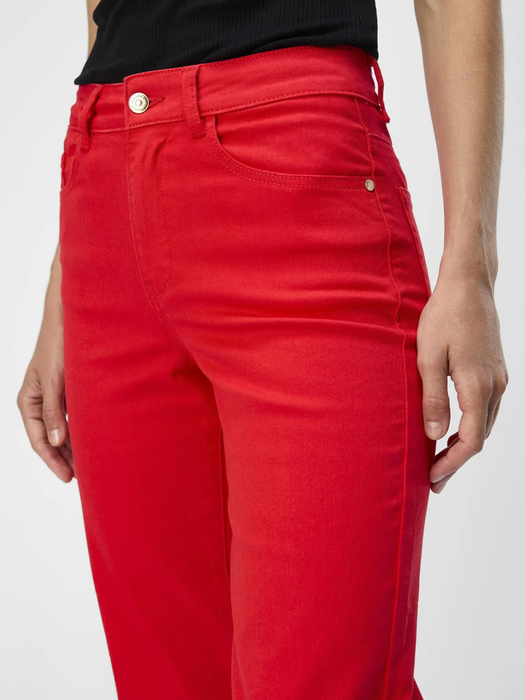 Dame OBJECT TWILL WIDE FIT JEANS