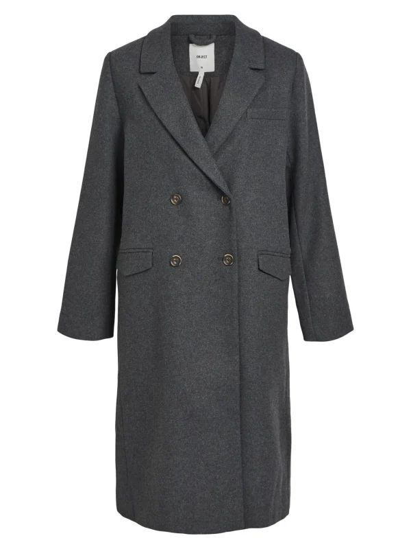 Dame OBJECT ULDBLANDING FRAKKE