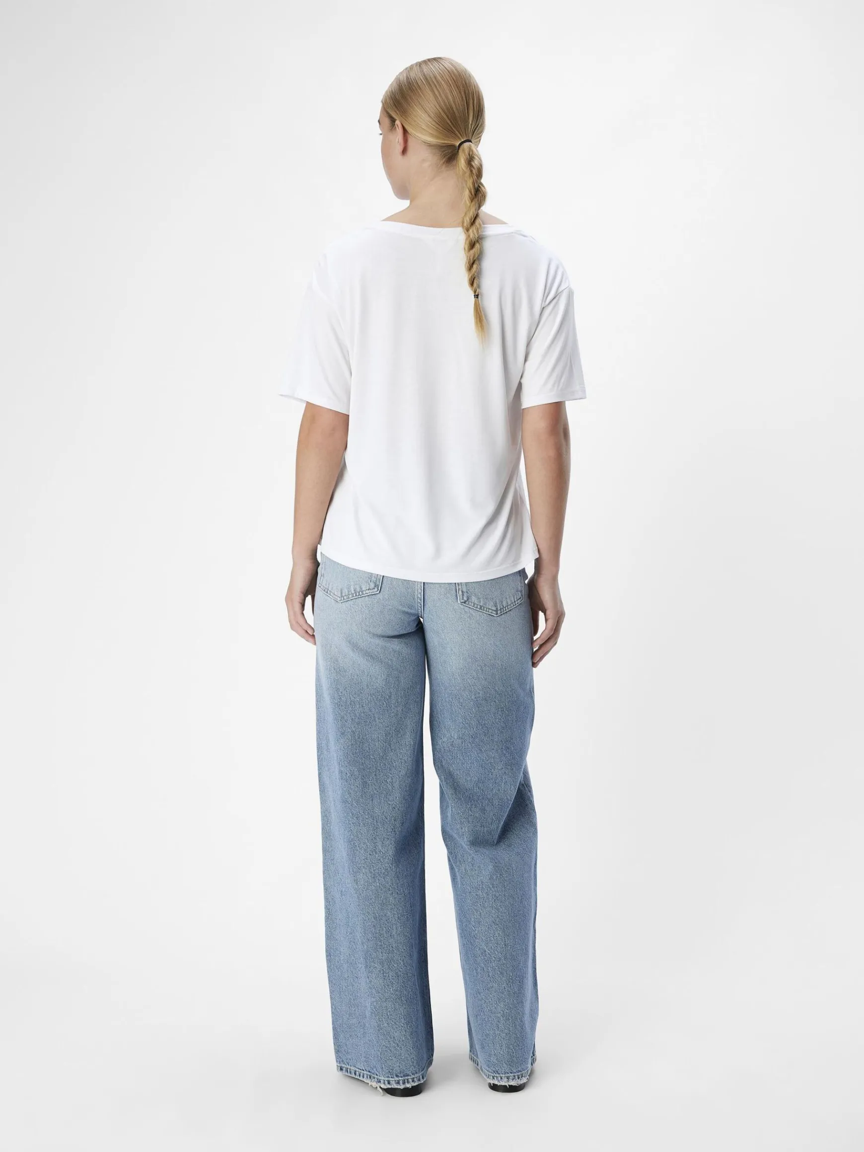 Dame OBJECT V-HALSET T-SHIRT